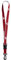 adidas Interval Lanyard, University Red/White
