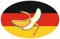 FahnenMax Autoaufkleber Sticker Wappen Bananenrepublik Aufkleber