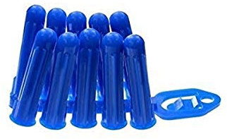Ram - Cheville Aggrip, 10mm, Bleu, Boîte de 40