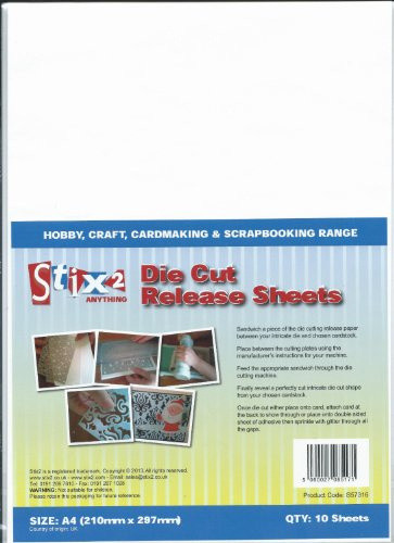 Stix2 Die Cut Release Sheets, A4, pk of 10