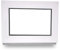 Kellerfenster - Kunststoff - Festverglasung (FIB) - weiß - BxH 100x70cm - 70mm Profil - 2-fach-Verglasung - Wunschmaße möglich