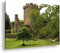 Blarney Castle in Irland ragt aus dem Nebel empor Format: 80x60cm XXL Kunstdruck Motiv auf Holzrahmen/Leinwandbild/Wandbild/Wohnzimmer Dekoration