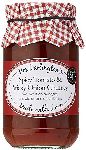 Great British Confectionery Company|Mrs Darlington's Spicy Tomato & Sticky Onion Chutney 312g