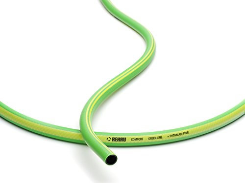 Rehau GREEN LINE Gartenschlauch Wasserschlauch PVC grün, 50 Meter 1/2