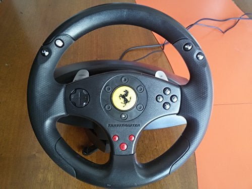 Thrustmaster Guillemot - Volante Ferrari GT Experience Racing Wheel (PS3/PS2/ PC)