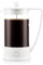Bodum BRAZIL Kaffeebereiter (French Press System, Permanent Edelstahl-Filter, 0,35 liters) cremefarben, Creme