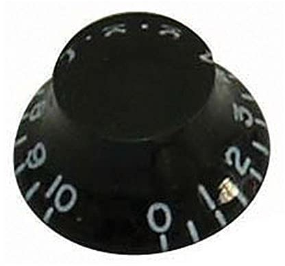 GT CONTROL KNOBS- BLACK SET4/KB160