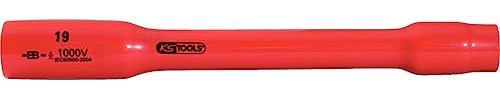 KS Tools 117.1384 1/2 Stecknuss mit Schutzisolierung, XL, 19mm, 255mm