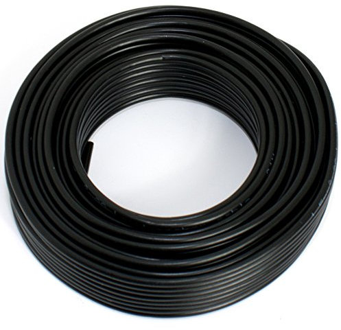 10m Câbles de haut-parleurs 2x 1,5mm² Noir Câble audio Boîte à câble