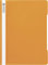 Baier & Schneider Brunnen 102010940 Schnellhefter (A4, aus PP, glasklares Deckblatt)orange