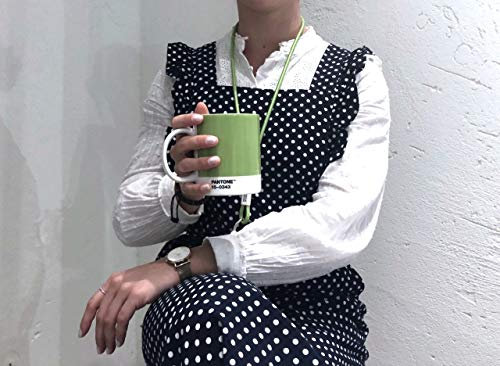 Copenhagen design Pantone Tazza In Porcellana, Verde (Green 15-0343)
