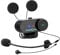 FreedConn TCOM-VB Motorrad Headset Intercom,Bluetooth Motorradhelm Headset für 2~3 Motorräder,800M Reichweite Helm Intercom mit HiFi/Musik Teilen/FM/AI Sprache,1 Paket