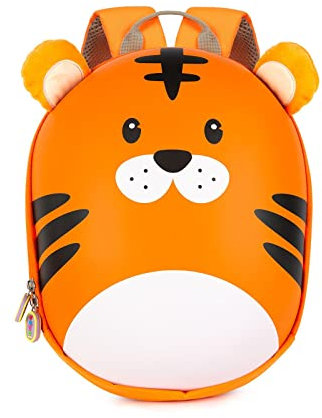 Boppi Tiny Trekker Kinderrucksack für Reisen (4 Liter) - Tiger