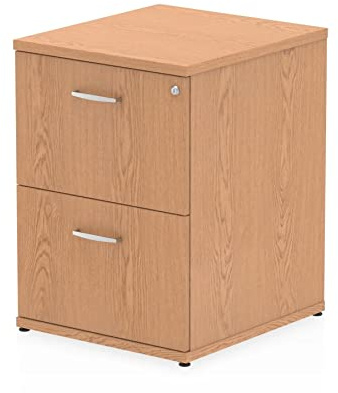 DYNAMIC Impulse Filing Cabinet 2 Drawer Oak