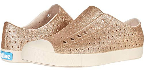 Native Shoes, Miles, Adult Shoe, Jiffy Black/Shell White, 14 M US Women/12 M US Men off_white Size: 13 Women/11 Men