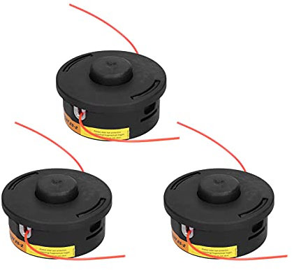 3Pcs Trimmer Head Replacement Part, Universal Bump Feed Trimmer Head Fit for Stihl 25‑2 FS90 FS100 FS110 FS130 FS250 FS56