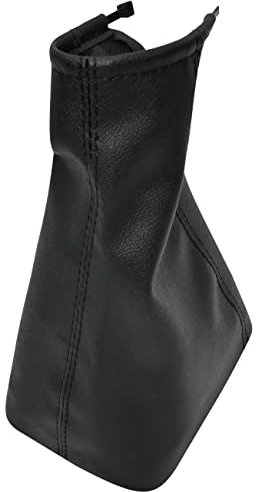 AERZETIX - C58492 - Schalthebel bag - schaltsack - schaltmanschette - kompatibel mit Renault Clio 3 von 2005 bis 2012 - farbe von leder: schwarz - aus kunstleder