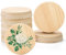 Okllen 8 Pack Round Wooden Plaques for Craft Projects, 4/10CM Natural Pine Unfinished Wood Plaques Base Craft Wood Kit for DIY Display Painting, Home Decor, Christmas Ornaments