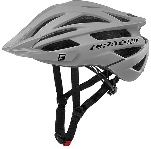 Cratoni Unisex – Erwachsene Agravic Helme, Grau Matt, XL
