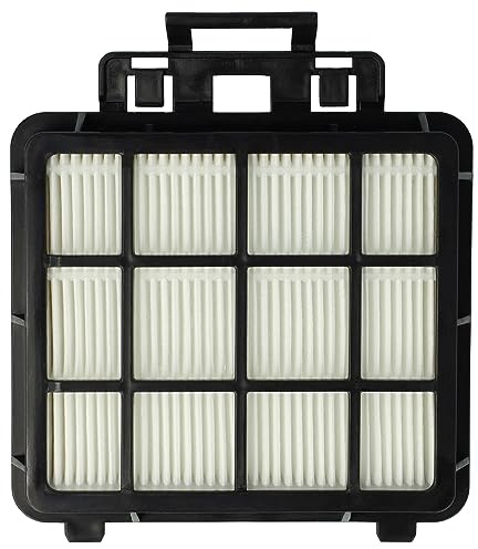 vhbw Staubsaugerfilter kompatibel mit Beko VCM71602AD | VCC 4770, BKS 5422, BKS 5440 A, VCO 42701, 5440, 5423 Staubsauger - HEPA-Filter Schwarz Weiß