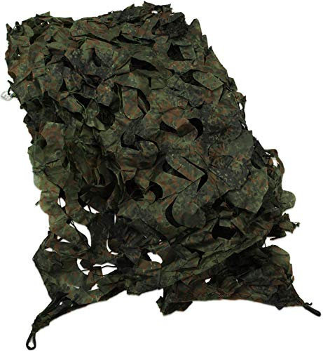 normani Camonet Tarnnetz 1 x 3 m und 3 x 2 m inkl. Tasche Farbe Flecktarn Größe 1X3M