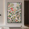 Ölbilder Auf Leinwand Handgemalt, Bunte Rose Blume Büsche Pflanze Sommer Abstrakte Kunst Moderne Kunstwerke Rahmenlose Handgemalte Ölgemälde Auf Leinwand Wandkunst Für Wohnzimmer Schlafzimmer