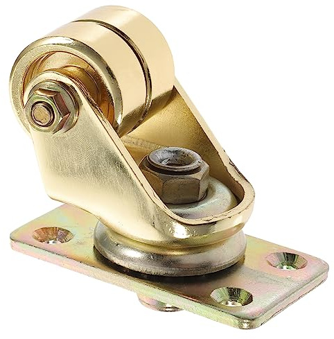 Gold Klavierrolle 1 Stück, Messing, für Aufrechtes Klavier | Klavierzubehör aus Reinem Messing, Platzsparend und Leicht Beweglich, für Beinteile, Schlafzimmer