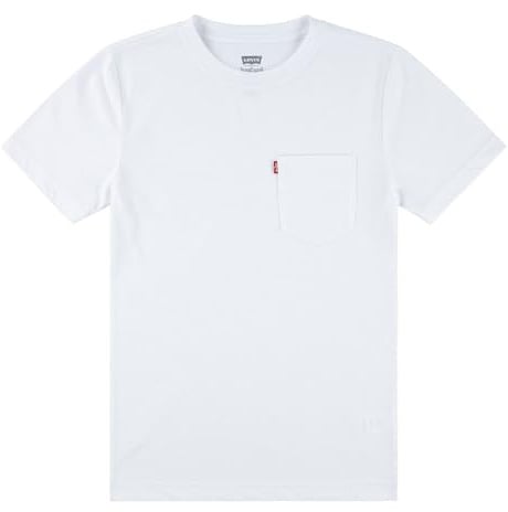 LEVI'S Boy's T-Shirt Bright White