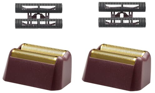 Pro 5 Star Series Finale Rasierer-Ersatzfolie und Schneidleiste, kompatibel mit Wahl Shaver Modell 7031-100/7043-100, für Herrenrasur, 2 Stück, Rot