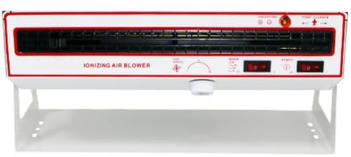 Sweet taize Horizontal Ionizing Air Blower, Anti Static Ionizer Fan, Ionizer Desktop Fan Eliminator, Air Volume 45~110cfm, Air Flow Area 45cmx60cm, For Electronics Industry