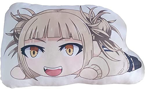 AIPILEI My Hero Academia Plüschkissen - Dabi, Toga Himiko, doppelseitiger Druck, Anime-Cartoon-Bild, Kissen für Anime-Fans, Geschenke, Erntedankfest, Geburtstagsgeschenke (Toga Himiko, 45 cm)