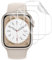 GEEMEE 3 Pezzi per Apple Watch Series 9/8/7 45mm Pellicola Protettiva, Non Vetro temperato TPU Flessibile Copertura Completa Impermeabile e indossabile Protezione Schermo