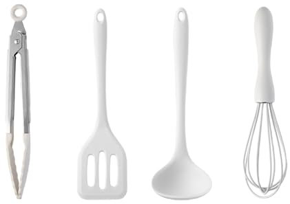 Cooking Utensils Set, Food-Grade Silicone Spatula Kit, Heat Resistant Non-Stick Tools, Ergonomic Anti-Slip Handles, Versatile Utensils for Frying Boiling Roasting Baking Tasks