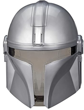 Star Wars elektronische Mandalorianer Maske mit Sätzen & Soundeffekten, Kostüm für Kinder, Spielzeug für Jungen und Mädchen ab 5 Jahren