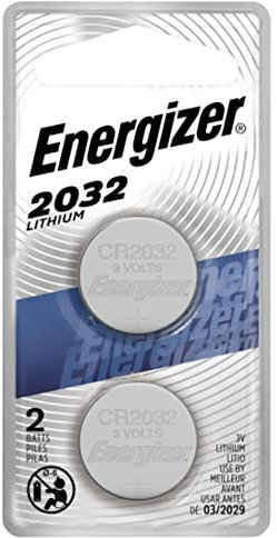 Energizer 2032BP Single-Use Batterie CR2032 Lithium 3 V (Single-Use Battery, CR2032, Lithium, Bouton/pièce de Monnaie, 3 V, 2 pièces)