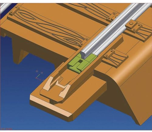 Roco 61192 H0 geoLINE (mit Bettung) Schienenverbinder, isoliert