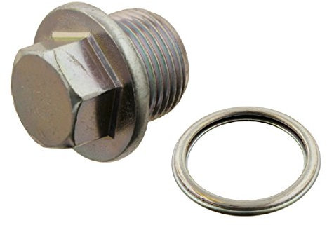 febi bilstein 30655 Ölablassschraube mit Dichtring, 1 Stück, Silber