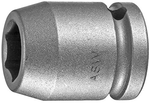ASW 72007 Kraft-Steckschlüssel-Einsatz 1/2 zoll 6-kant 15 mm