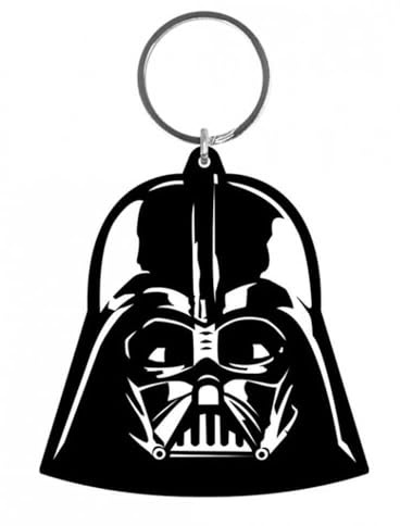 Star Wars - Darth Vader - Gummi Schlüsselanhänger Keyring - ca. 4,5x6 cm