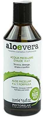 Phytorelax Mizellen Gesichtswasser 4 In 1 Formel mit Aloe Vera, 1er Pack (1 x 250 ml)