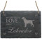 Labrador Schiefertafel