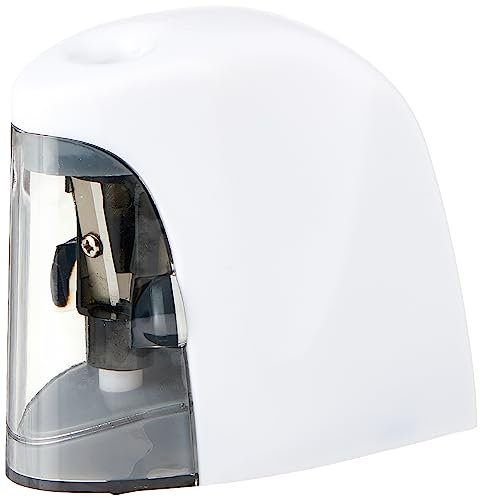 Westcott Battery Operated Sharpener - White, E-55041 00