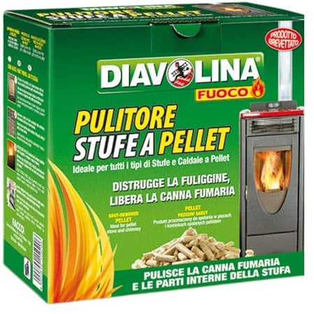 DIAVOLINA PULITORE STUFE A PELLET