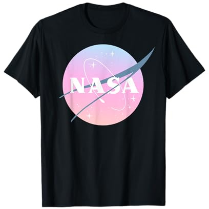 NASA Pastel Rainbow Classic Logo Premium T-Shirt T-Shirt