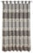 SeGaTeX home fashion Hochwertiger Schlaufen-Dekoschal Alpin Hirsch braun Exklusiver Landhaus-Vorhang mit 8 Schlaufen HxB 145 x 130 cm