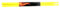 Alomejor Drum Sticks, Robuste Tropfenförmige Nylon-Drumsticks für Schlagzeuger-Übungen(Gelb) Percussion Accessoires