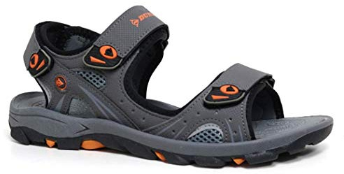 DUNLOP Men's Sports Beach Trekking Walking Hiking Touch Close Strap Sandals Sizes 7-12