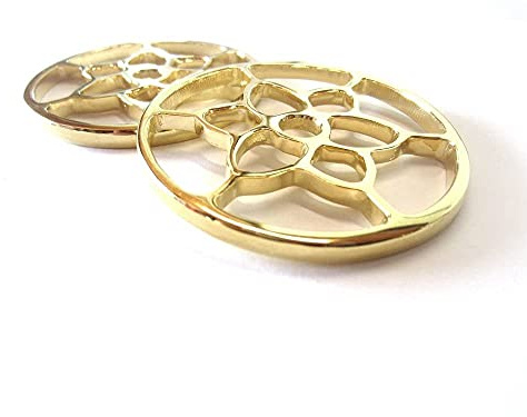 PS Blumenzaum - Jasmin Pony - Gebisslose Zäumung 2 Farben Gold oder Silber Farbe Gold