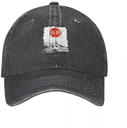 YUONME Baseballmütze Baseballkappe Retro Distressed Denim Gewaschene Snapback-Mütze Alle Jahreszeiten Reise Verstellbare Hüte Kappe Geschenk