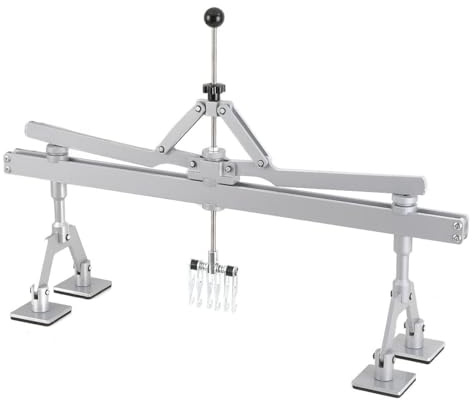 ECUTEE Ausbeul Werkzeug Dellen-Reparatursatz Auto Ausbeulen Werkzeug PDR-Reparatur Karosserie Aluminum Abzieher Sechsbackenhaken Länge 110 cm